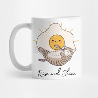 Cat Breakfast Rise and Shine Mug